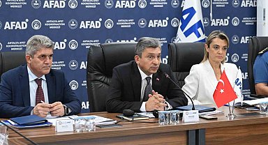 Vali Şahin: "Afetlere karşı müdahale kapasitemizi dünya standartlarının üstüne çıkarmak için çalışıyoruz"