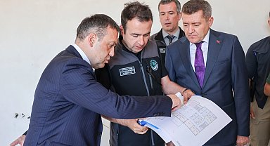 Vali Sözer, Bilecik'te Özel Eğitim Anaokulu inşaatını inceledi