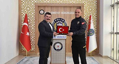 Vali Yardımcısı Çıkrık'tan Saka'ya veda ziyareti