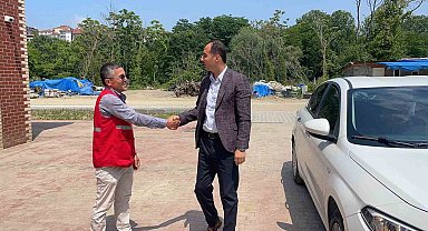 Vali Yardımcısı Uzan'dan Kızılay Başkanı Yalçın'a ziyaret