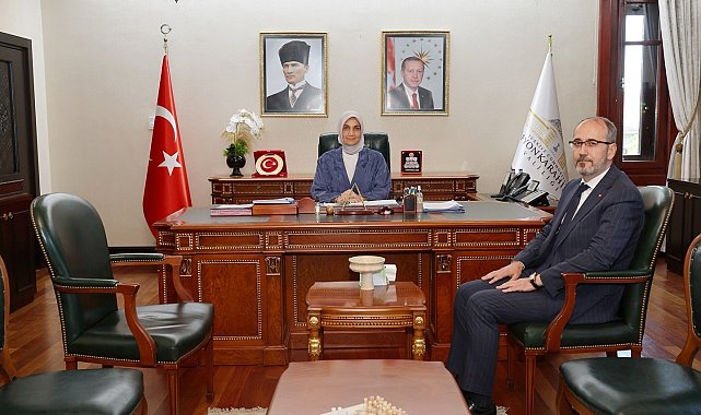 Vali Yiğitbaşı, yeni İl Sağlık Müdürü Dr. Hakkı Öztürk'ü kabul etti