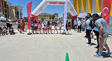 Van'da duatlon bölge yarışmaları yapıldı