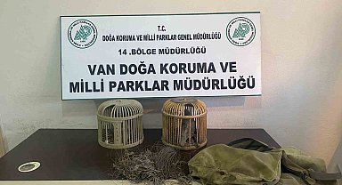 Van'da kaçak keklik avlayan bir kişiye 49 bin 219 lira ceza