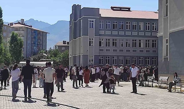 Van'da LGS heyecanı başladı