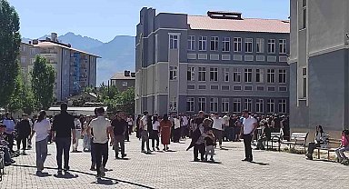 Van'da LGS heyecanı başladı