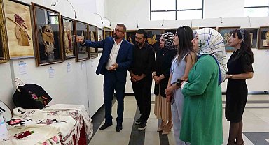 Van'da unutulmaya yüz tutmuş sanatlar sergisi açıldı