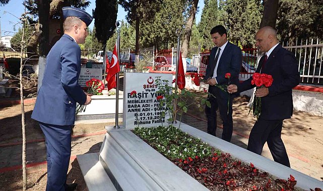Vatan için can veren kahramanlar unutulmadı