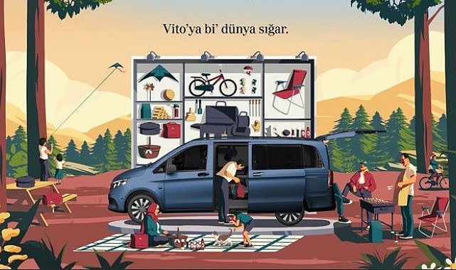 Vito Tourer, "Vito'ya bi' dünya sığar" sloganı ile teste çıkıyor