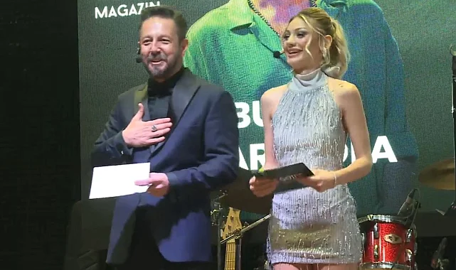 Vizyon Gecesi Ödülleri Nevide Çiçek ve Burak Sarımola'yla eğlenceye dönüştü