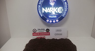 Yalova'da uyuşturucu operasyonunda 1 tutuklama