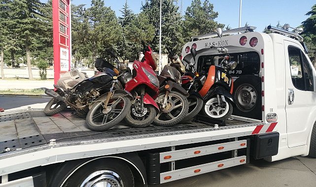 Yalvaç'ta motosiklet denetimi: 6 araç men edildi, 1 sürücü alkollü yakalandı