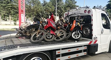 Yalvaç'ta motosiklet denetimi: 6 araç men edildi, 1 sürücü alkollü yakalandı