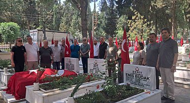 Yarbay Melih Gülova şehadetinin yıldönümünde Manisa'da anıldı