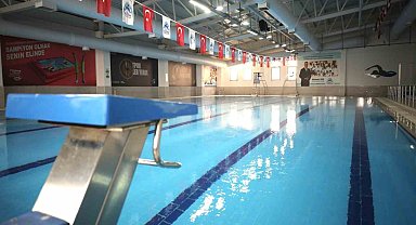 Yarı olimpik yüzme havuzu sezona start veriyor