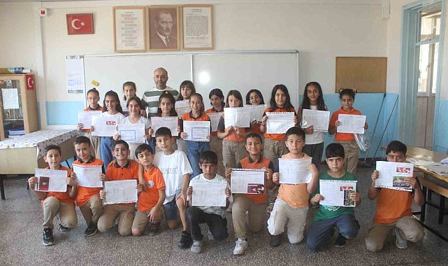 Yavuzeli'nde 5 bin öğrenci karne sevinci yaşadı