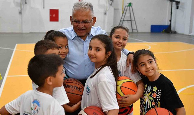 Yaz spor okulları başladı