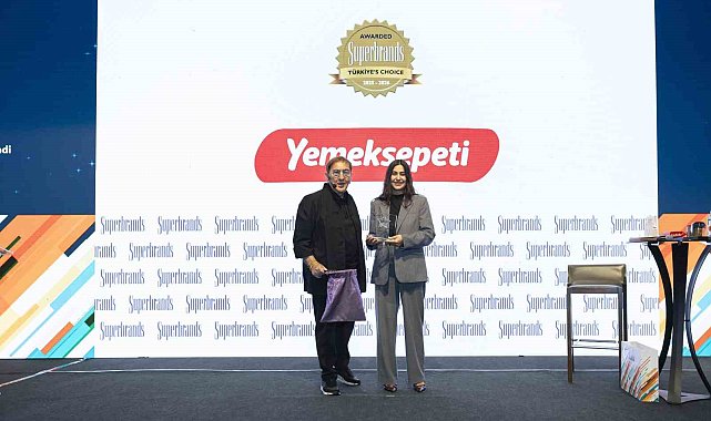 Yemeksepeti'ne 'Süper Marka' ödülü