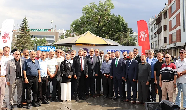 Yeni Yol Meclis Grubu'ndan Konya'da uyuşturucuyla mücadele çağrısı