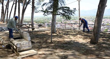 Yenipazar Çamlık Mesire Alanı düzenleniyor