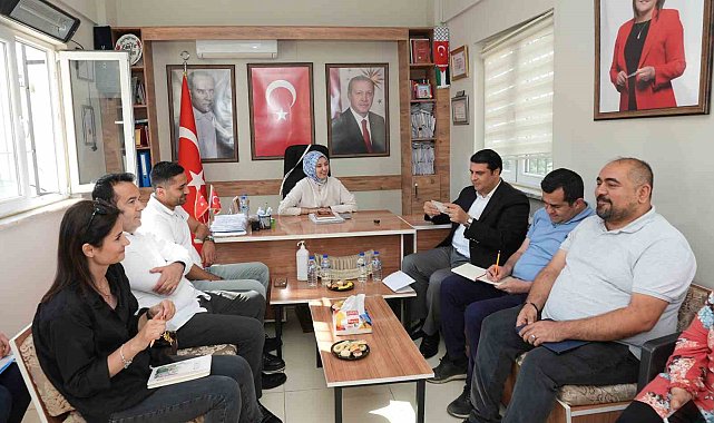Yılmaz'dan Çamlıtepe ve Gaziler Mahallelerine ziyaret