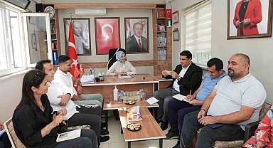 Yılmaz'dan Çamlıtepe ve Gaziler Mahallelerine ziyaret