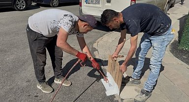 Yüksekova Devlet Hastanesi otoparkı yenilendi