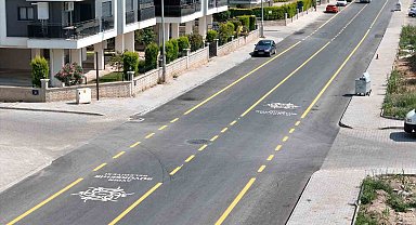 Zeybek Mahallesi'nde asfalt çalışmaları tamamlandı