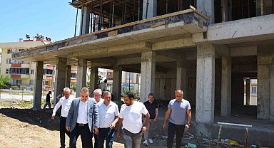 Zeytinli'de yeni sağlık merkezi ve acil istasyon inşaatı sürüyor