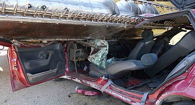 1 kişinin öldüğü kazayla ilgili biçerdöver sürücüsü tutuklandı