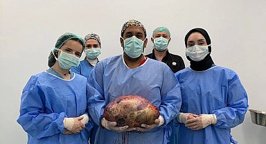 10 kilogramlık kitle patlamadan çıkarıldı