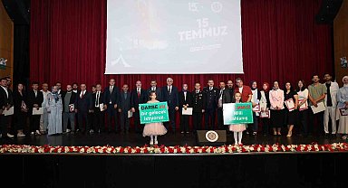 15 Temmuz Demokrasi ve Milli Birlik Günü, düzenlenen etkinliklerle kutlandı