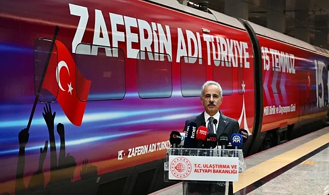 15 Temmuz treni 90 bin kilometre yol kat edecek