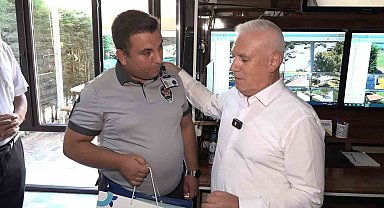 1,5 yaşındaki çocuğu ölümden kurtaran güvenlikçiye başkandan ödül