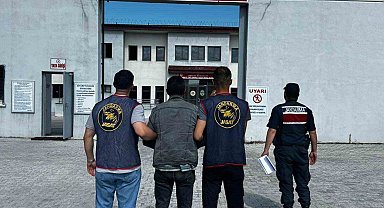 15 yıl hapis cezası bulunan şahıs jandarma tarafından yakalandı