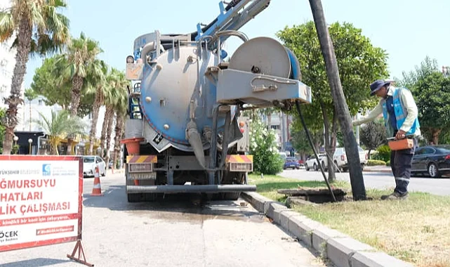 150 kilometrelik yağmursuyu hattında kapsamlı temizlik
