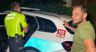 1.51 promil alkollü yakalandı, ehliyeti için polis memuruna yalvardı