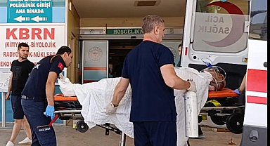 3. kattan düşen yaşlı adam ağır yaralandı