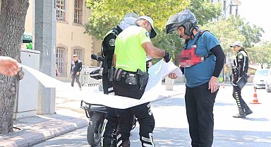 3 metrelik dekontla 'motosikletin borcu yok' savunması