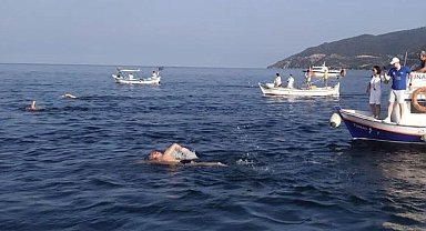 4. Açık Deniz Yüzme Maratonu Mudanya'da neticelendi