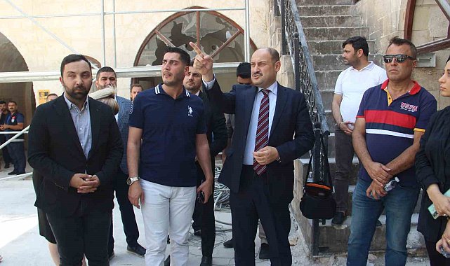 400 yıllık Barutçu Hanı restorasyon çalışmalarıyla yeniden gün yüzüne çıkıyor