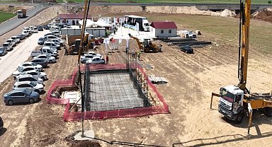 427 milyon TL'lik Atık Su Arıtma Tesisi'nin temeli atıldı