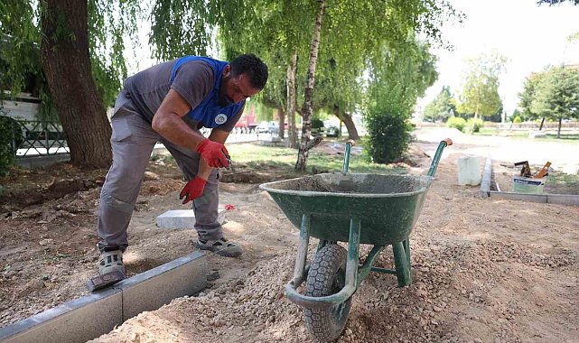 71 Evler Mahallesi'ndeki Şehit Ersin Ilıtan Parkı yenileniyor
