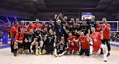 A Milli Erkek Voleybol Takımı, Almanya'yı 3-1 mağlup etti