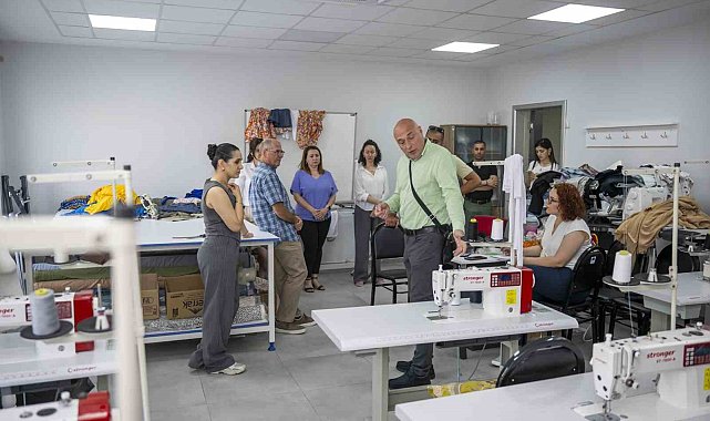 AB Heyeti, Halkkent Sosyal Girişimcilik Merkezinde incelemelerde bulundu