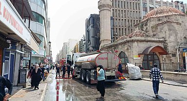 Adana'da kuyumcudaki yangın paniğe neden oldu