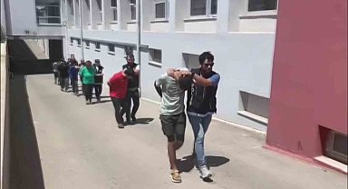 Adana'da torbacı operasyonu: 7 tutuklama