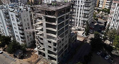 Adana'da Yerinde Dönüşüm Projesi ile inşaatlar sürüyor