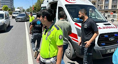 Adıyaman'da zincirleme trafik kazası: 1 yaralı