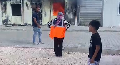 Adıyaman'da K13 konteyner kentte yangın! İlk müdahaleyi sağlık ekipleri yaptı