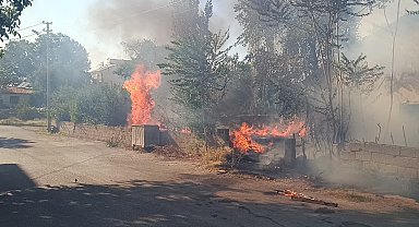 Afyonkarahisar'da yangın paniği